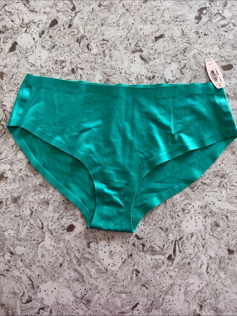 NWT VICTORIA SECRET Seamless Hiphugger Briefs in Teal Green
